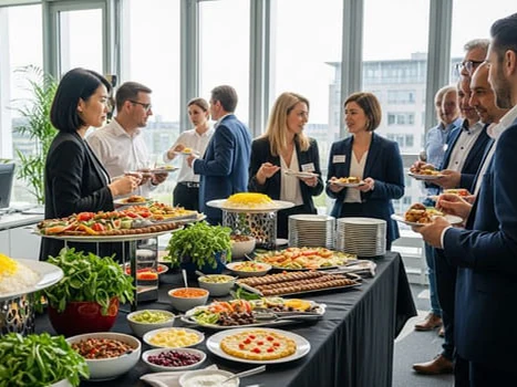 Business-Catering-Buffet für Firmenveranstaltungen